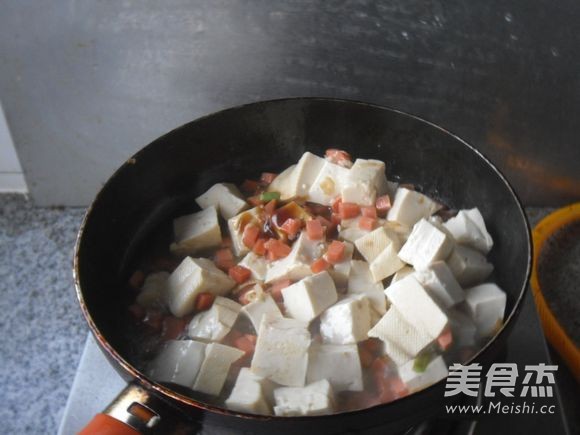 Braised Tofu with Oyster Sauce recipe