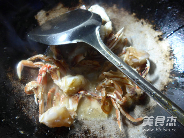 Rice White, Green Cabbage and Crab Soup recipe