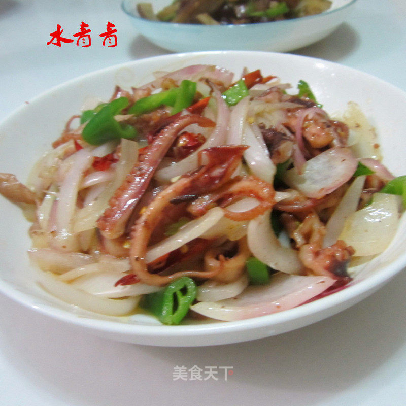 Shredded Squid with Onion recipe