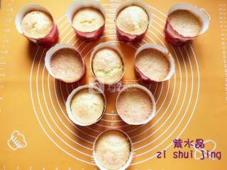 #aca烤明星大赛#paper Cup Sponge Cake recipe