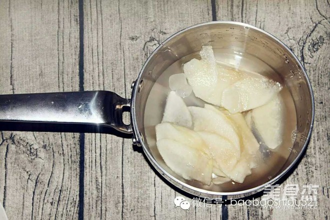 Nourishing Lung White Pear Sauce recipe