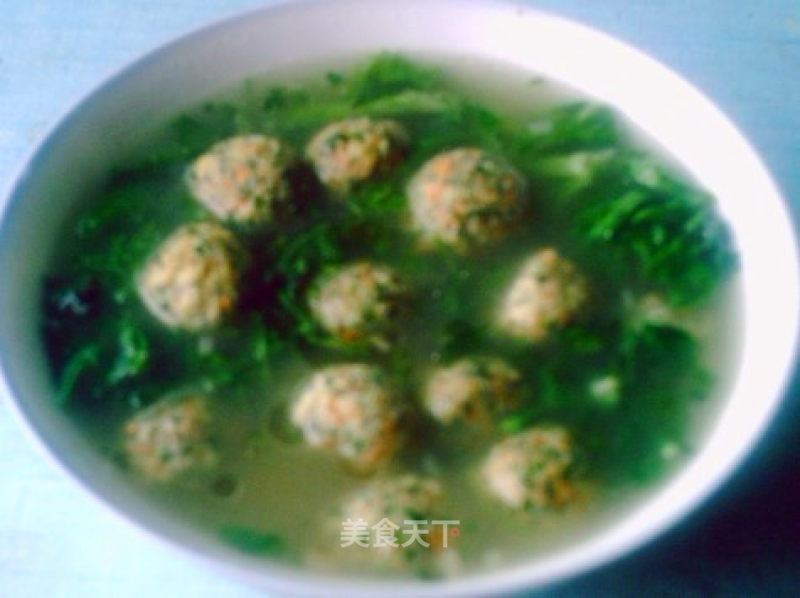 Vegetarian Meatball Soup recipe