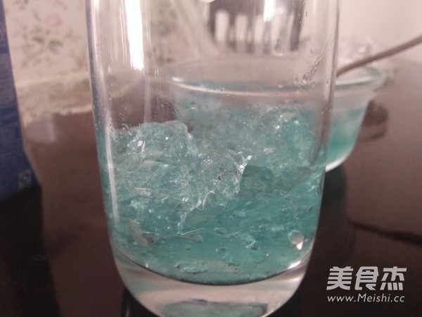 Blue Sky and White Clouds Jelly Cup recipe