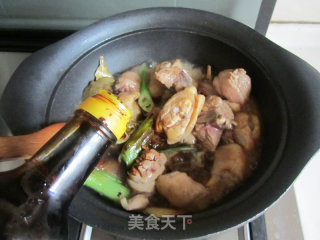Stewed Chicken with Mushrooms recipe