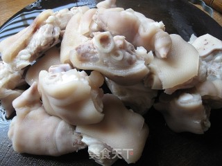 Three Cups of Pork Feet recipe