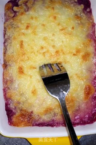 Cheese Purple Potato Mashed recipe