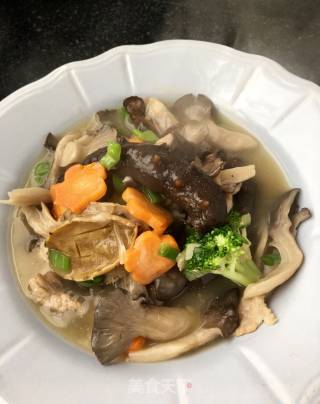 Stewed Oyster Mushroom recipe