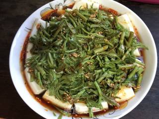 Toon Mixed with Tofu#春野菜# recipe