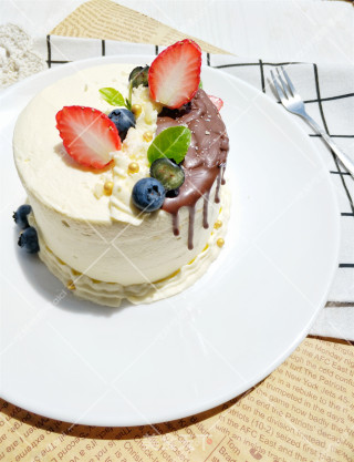 Double Berry Cake recipe