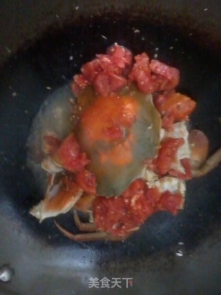 Basil Crab recipe