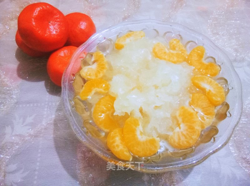 #年味# White Fungus and Red Orange Soup