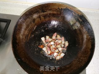 Stir-fried Bacon Cauliflower recipe