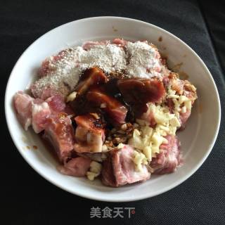 Steamed Ribs with Glutinous Rice recipe
