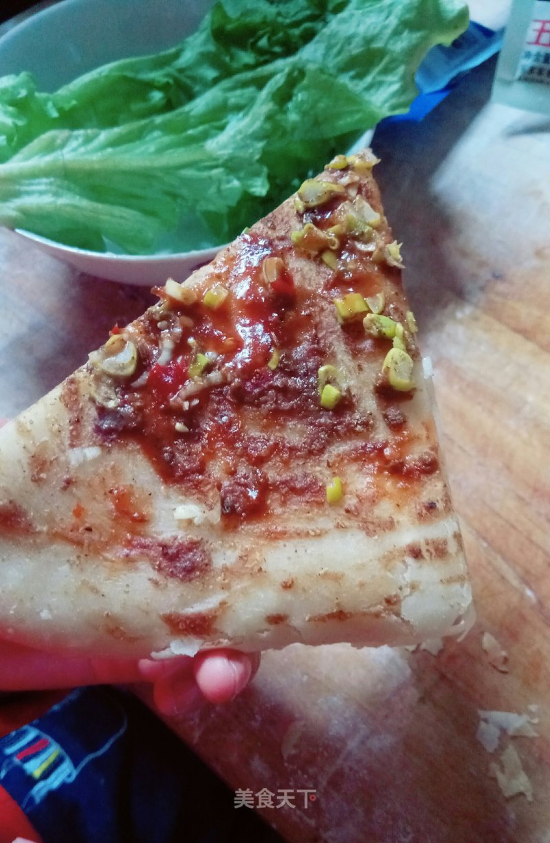 Scallion Sesame Soy Sauce Pancake recipe