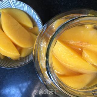 Canned Yellow Peach recipe