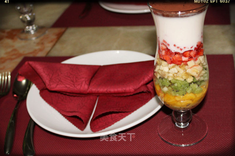 Mood Fruit Yogurt Cup recipe