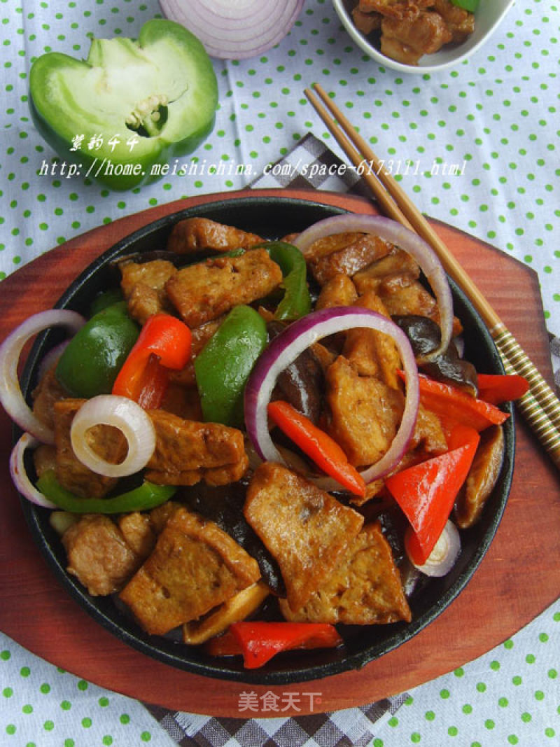 Sizzling Tofu recipe