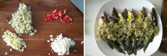 Chopped Pickled Peppers and Yellow Spicy Ding Er recipe