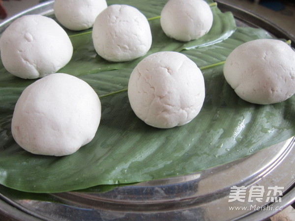 Red Bean Paste and Glutinous Rice Cake recipe