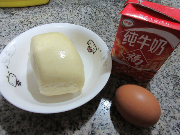 Custard Corn Bun Pudding recipe