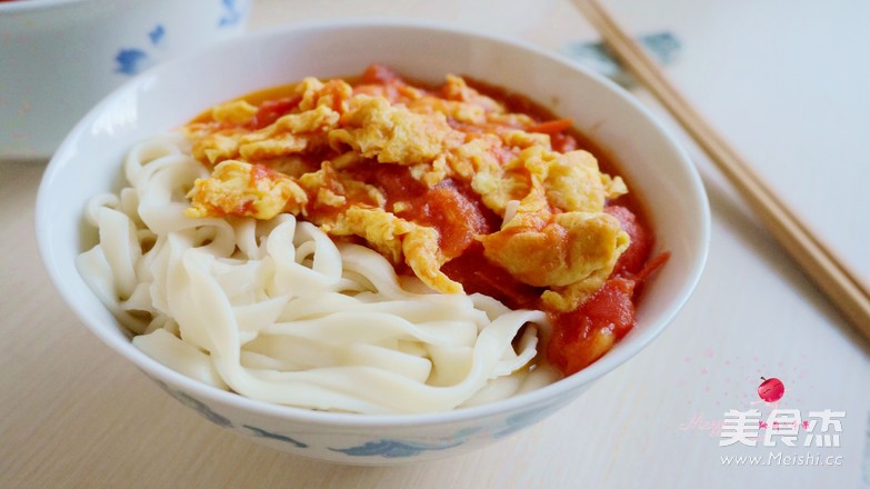 Tomato and Egg Noodles recipe