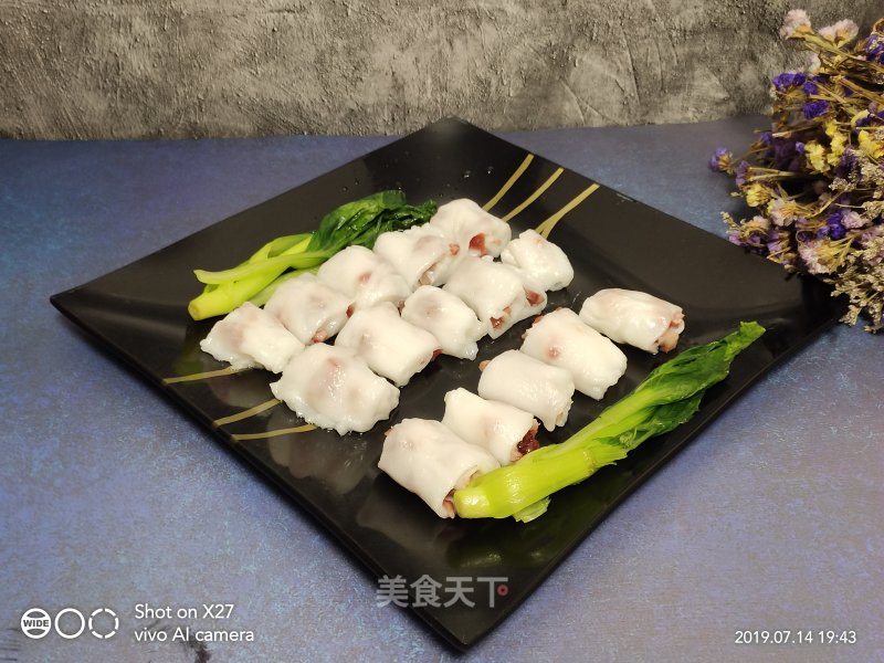Barbecued Pork Rolls recipe