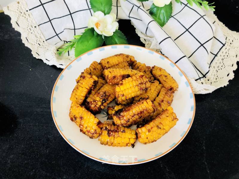 #夏懒人饭#grilled Corn recipe