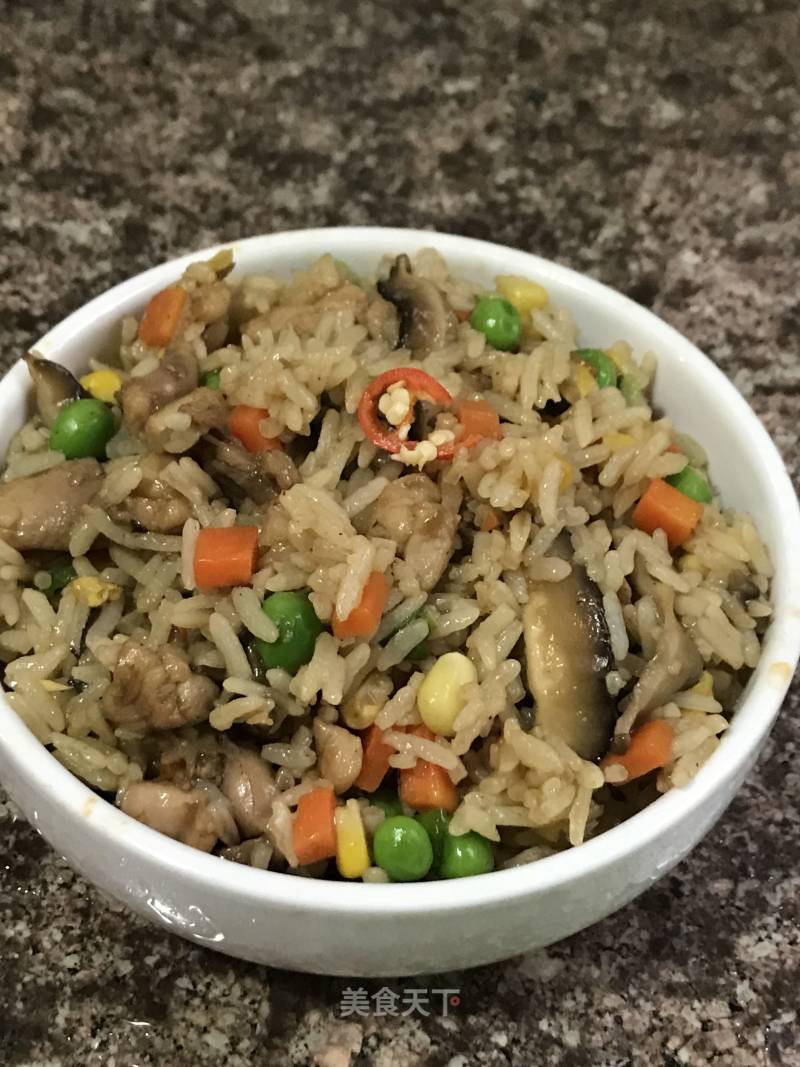 Mushroom Oil Rice recipe