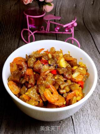 Dried Shrimp and Vegetables recipe