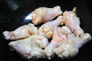 Braised Chicken Drumsticks with White Radish recipe