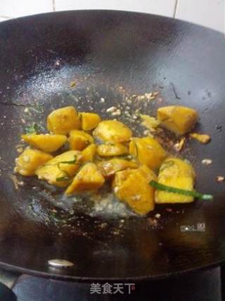 [small Refreshing Sweet and Spicy Flavor] Pepper Lemon Sweet Potato recipe