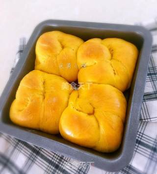 #柏翠大赛#super Soft Pumpkin Bread (old Pasta) recipe