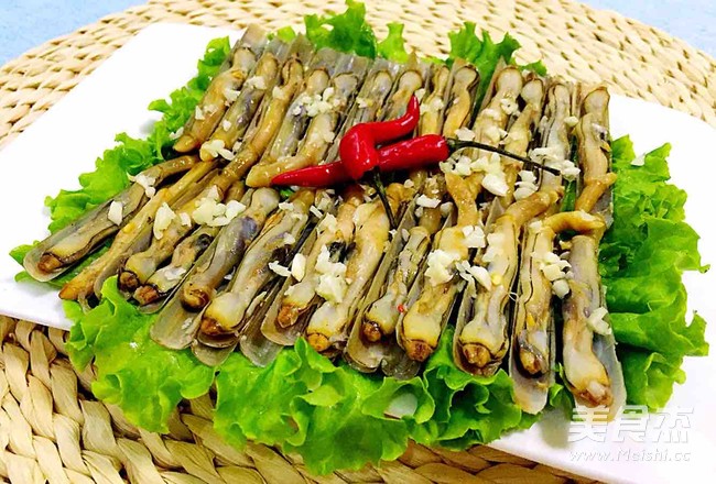 Spicy Fried Razor Clam recipe