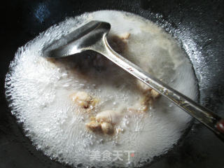 Chicken Wing Roots with Curry Cabbage recipe