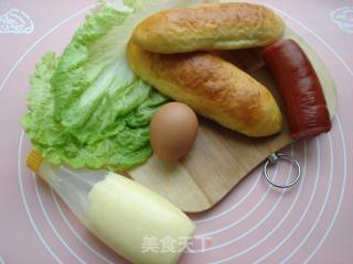 Hot Dog Buns with Corn Salad Dressing recipe