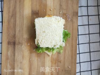 Simple Quick Breakfast-sandwich recipe