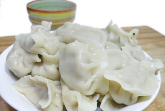 White Radish Pork Dumplings recipe