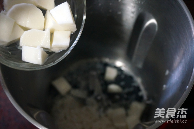 Yam Rice Paste recipe