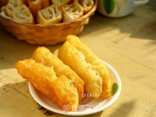 Homemade Fried Dough Sticks recipe