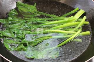 Boiled Chinese Kale recipe