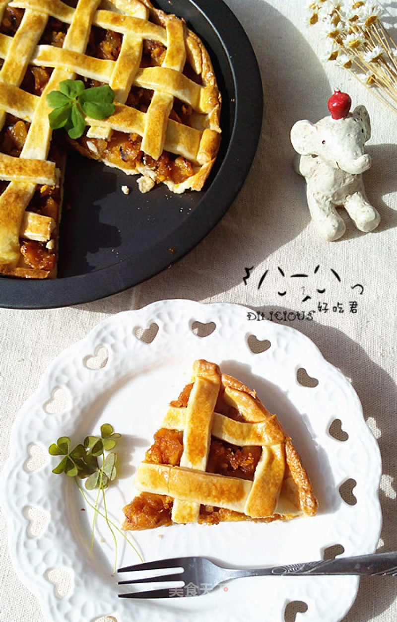 Grid Double Fruit Pie recipe