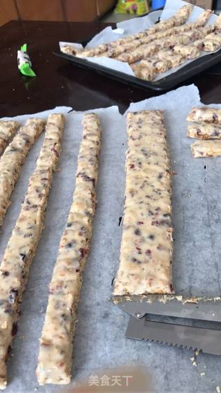 Walnut Cranberry Nougat recipe