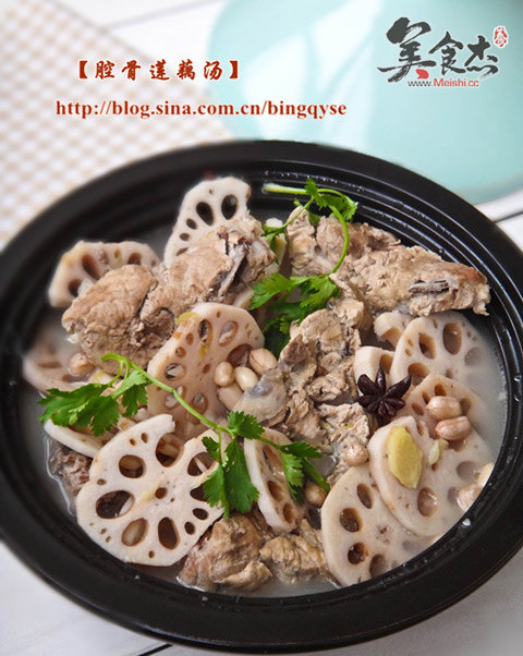 Cavity Bone Lotus Root Soup recipe