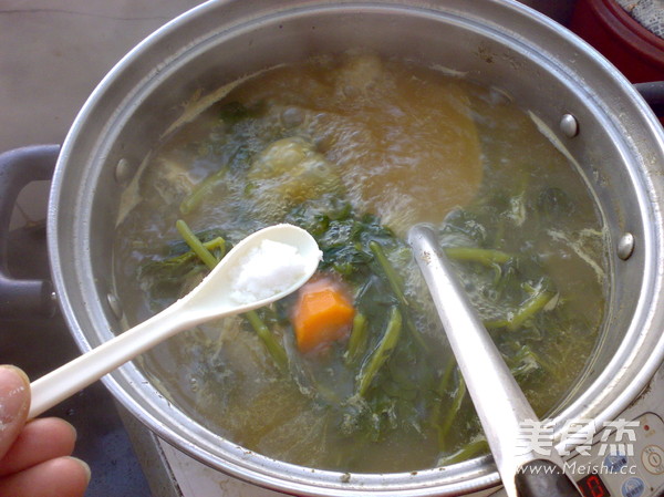 Watercress and Chenshen Soup recipe