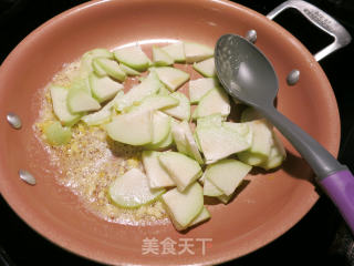 Fried Double Melon with Salted Egg recipe