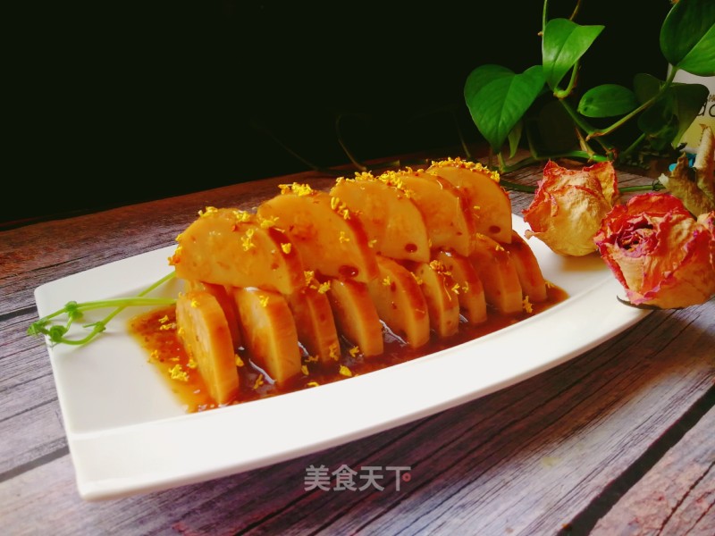 Osmanthus Sweet Lotus Root recipe