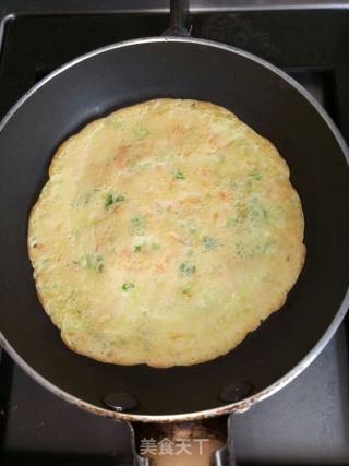Egg and Vegetable Shrimp Crackers recipe
