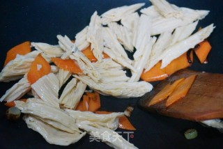 Yuba with Oyster Sauce recipe