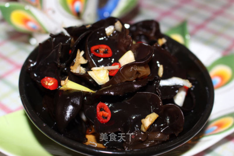 Cold Black Fungus recipe