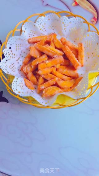 Anti-sand Golden Sweet Potato Chips recipe